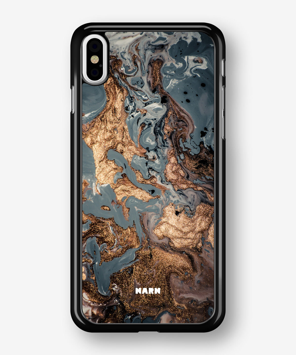 iPhone X/Xs Hard Case – Molten Gold - View 1