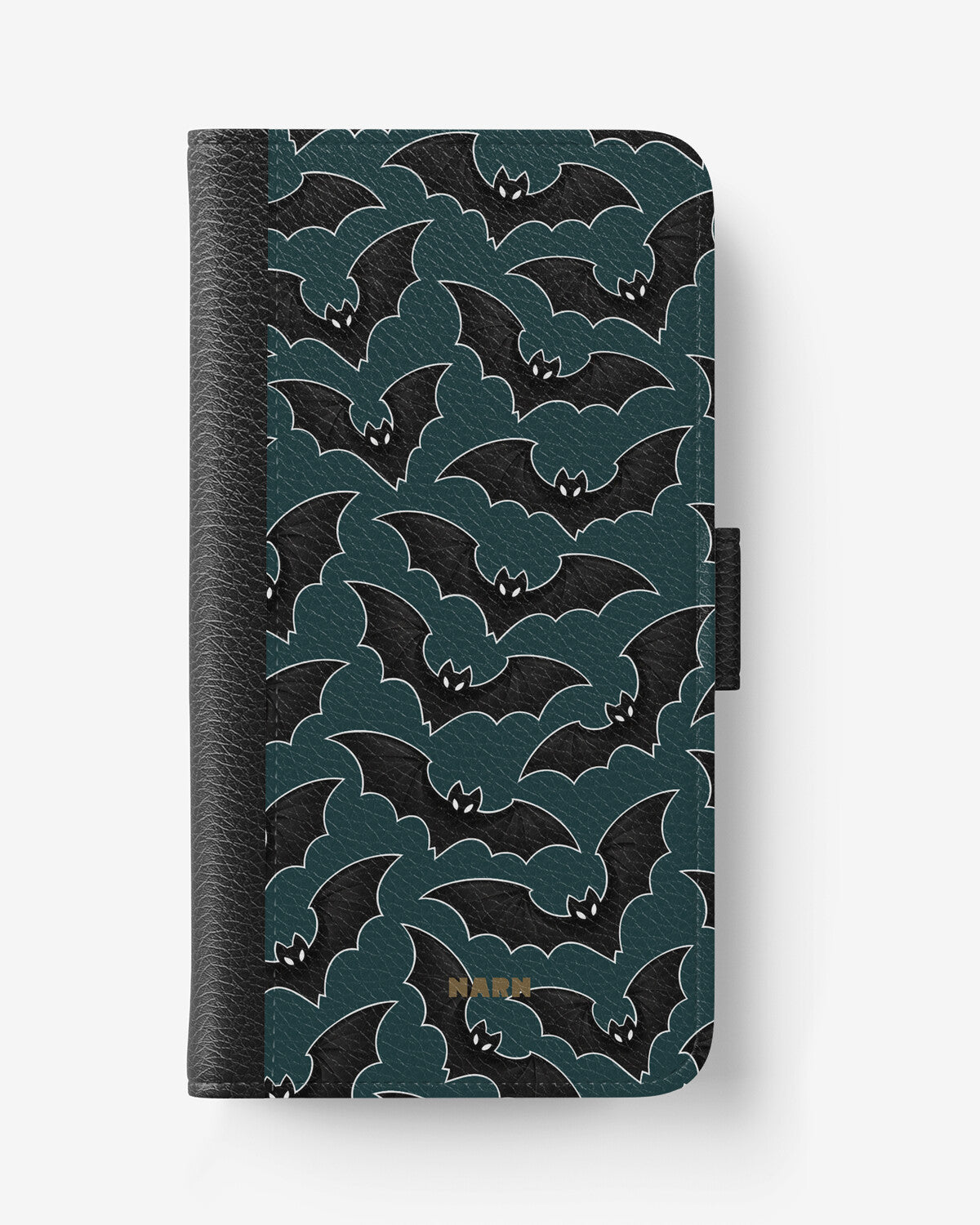 iPhone X/Xs Wallet Case - Midnight Bats - View 1