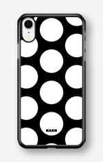 iPhone XR Hard Case – Bold Dots - View 1