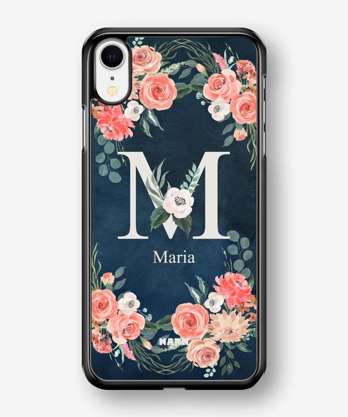 iPhone XR Hard Case – Custom - Floral - View 1