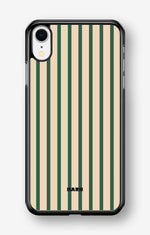 iPhone XR Hard Case – Evergreen Stripe - View 1