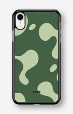 iPhone XR Hard Case – Green Blend - View 1