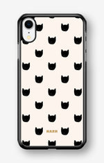 iPhone XR Hard Case – Kitty Dots - View 1