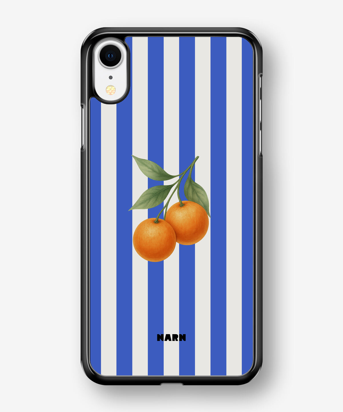 iPhone XR Hard Case – Orange Stripes - View 1