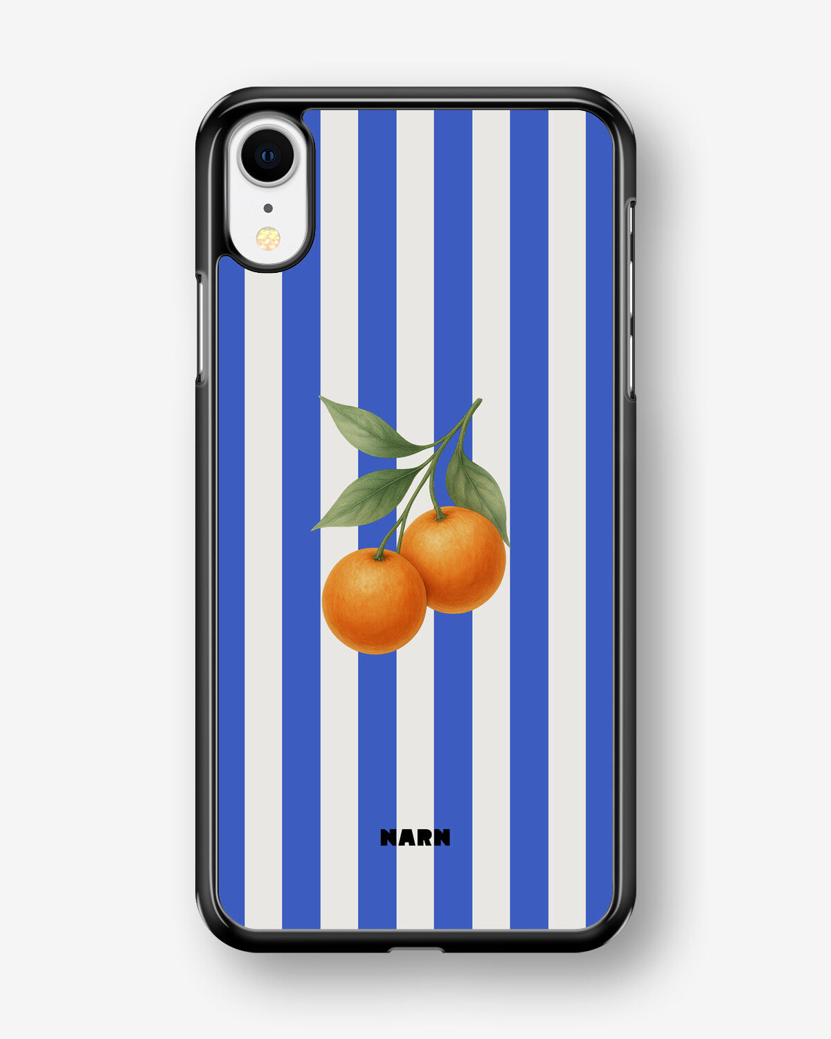 iPhone XR Hard Case – Orange Stripes - View 1