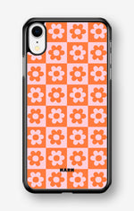 iPhone XR Hard Case – Peach Petals - View 1