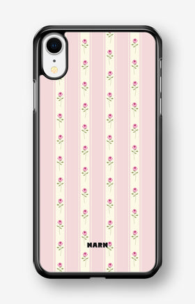 iPhone XR Hard Case – Rose Lines - View 1