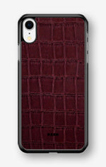 iPhone XR Hard Case – Rouge Croc - View 1