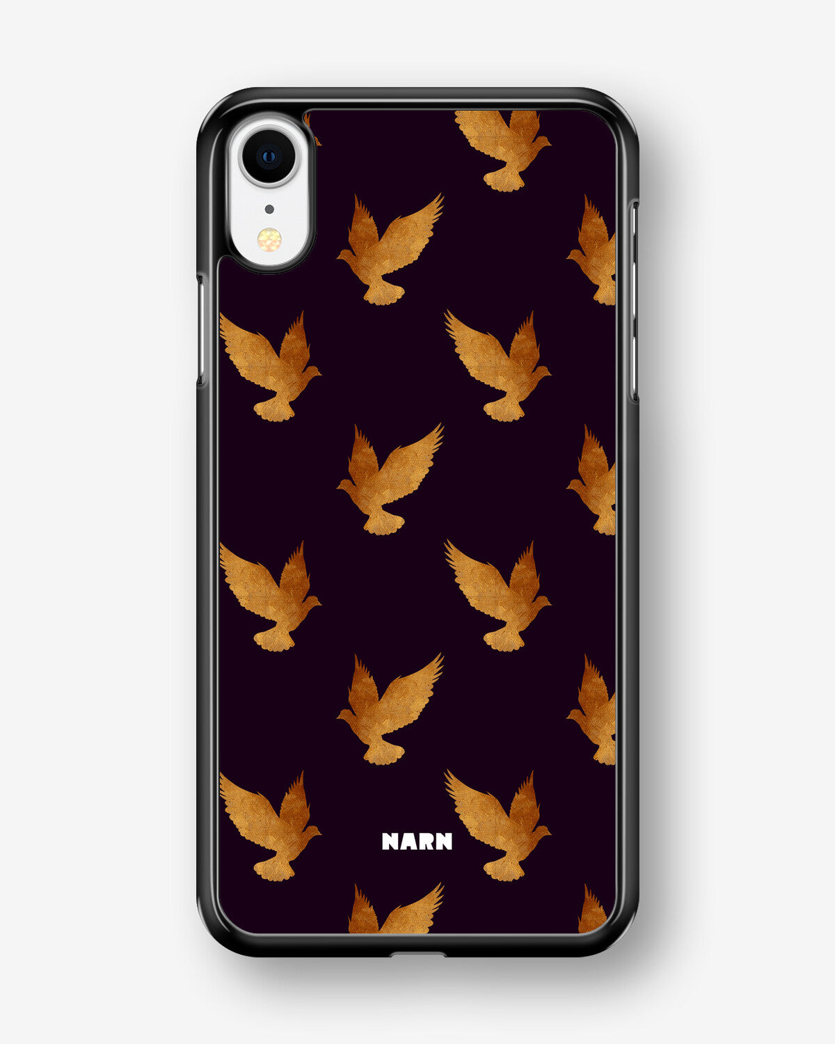 iPhone XR Hard Case – Royal Doves - View 1