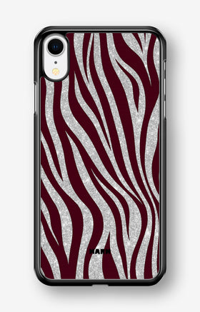 iPhone XR Hard Case – Velvet Zebra - View 1