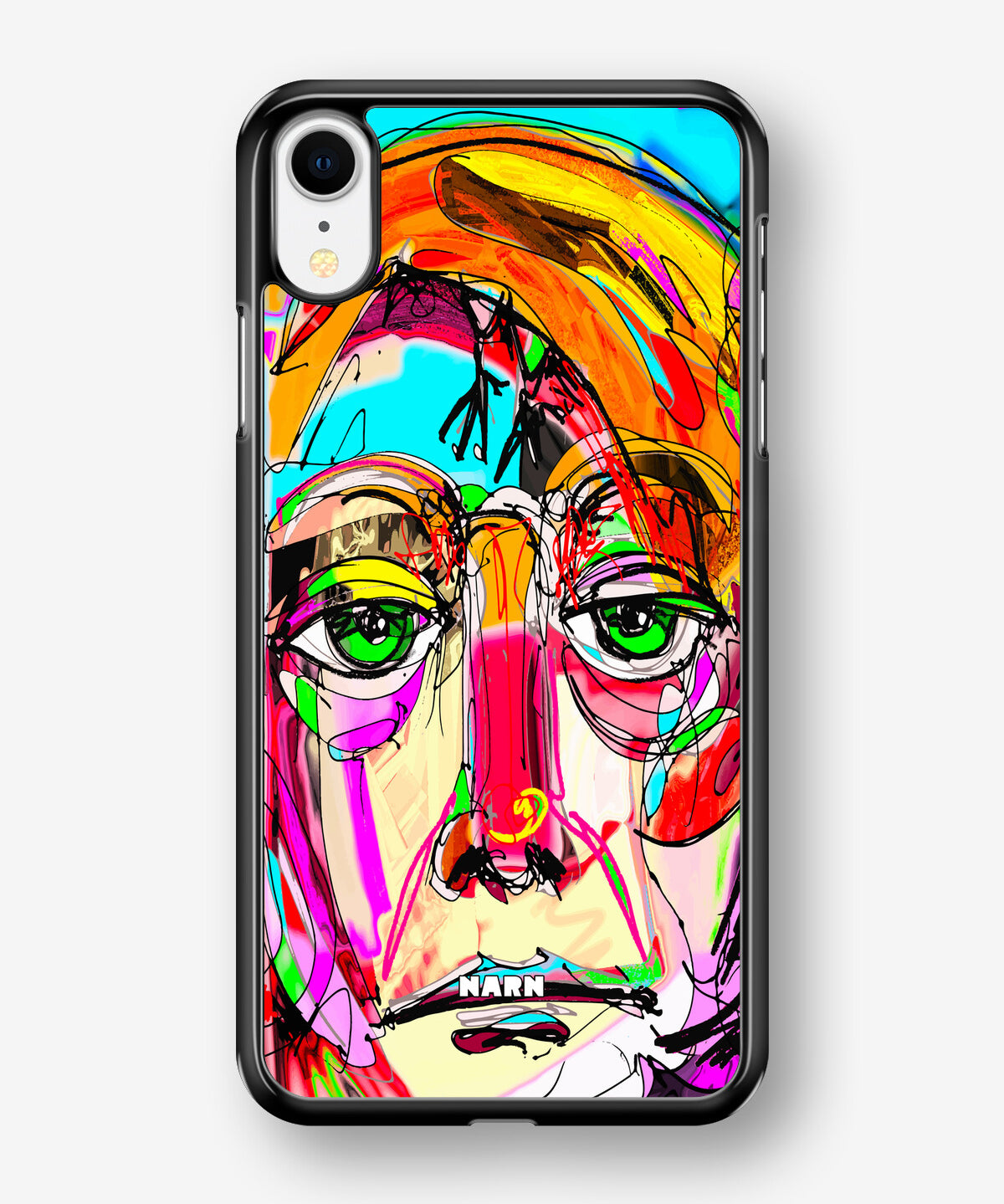 iPhone XR Hard Case – Abstract Portrait - View 1