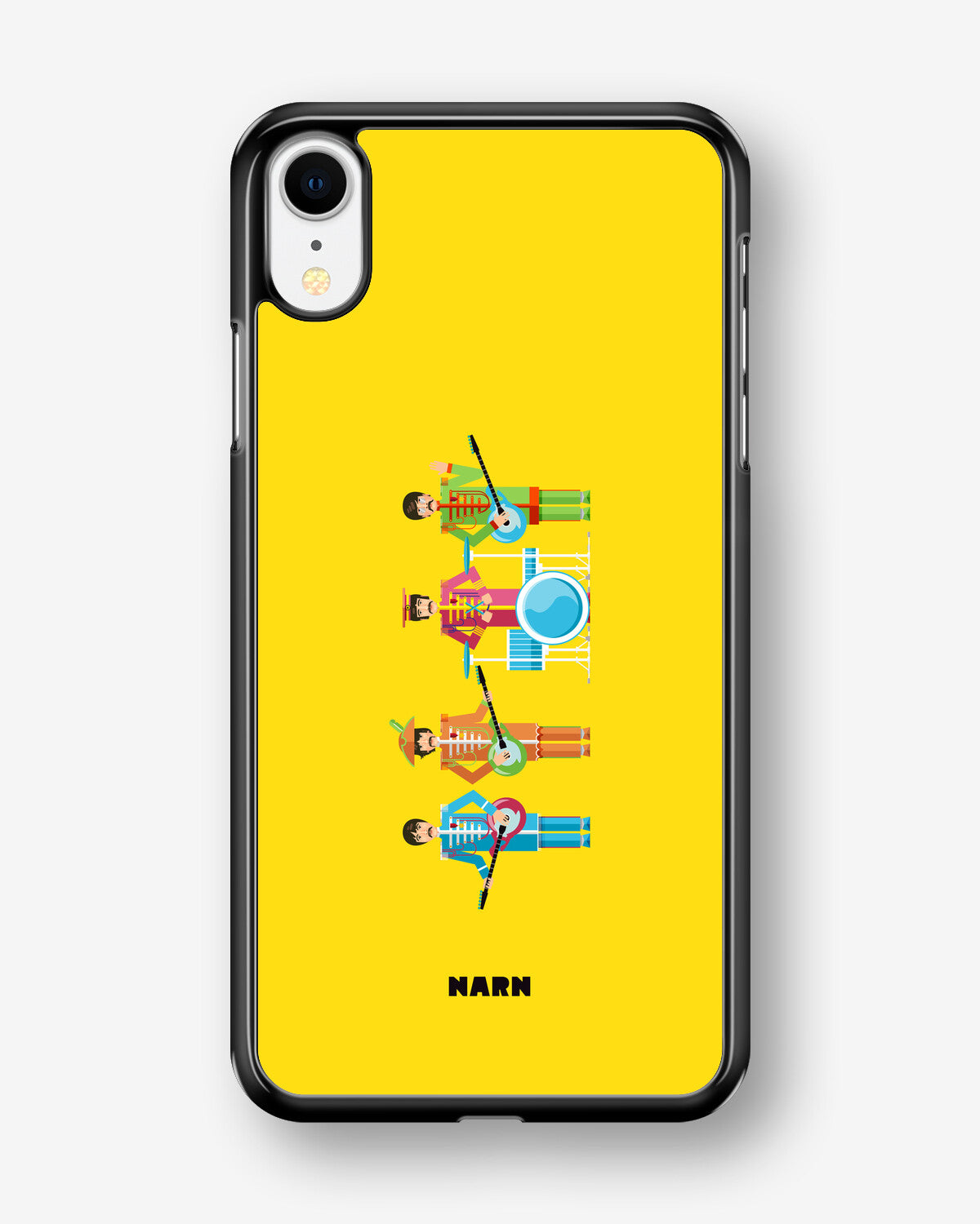 iPhone XR Hard Case – Beatles Yellow - View 1