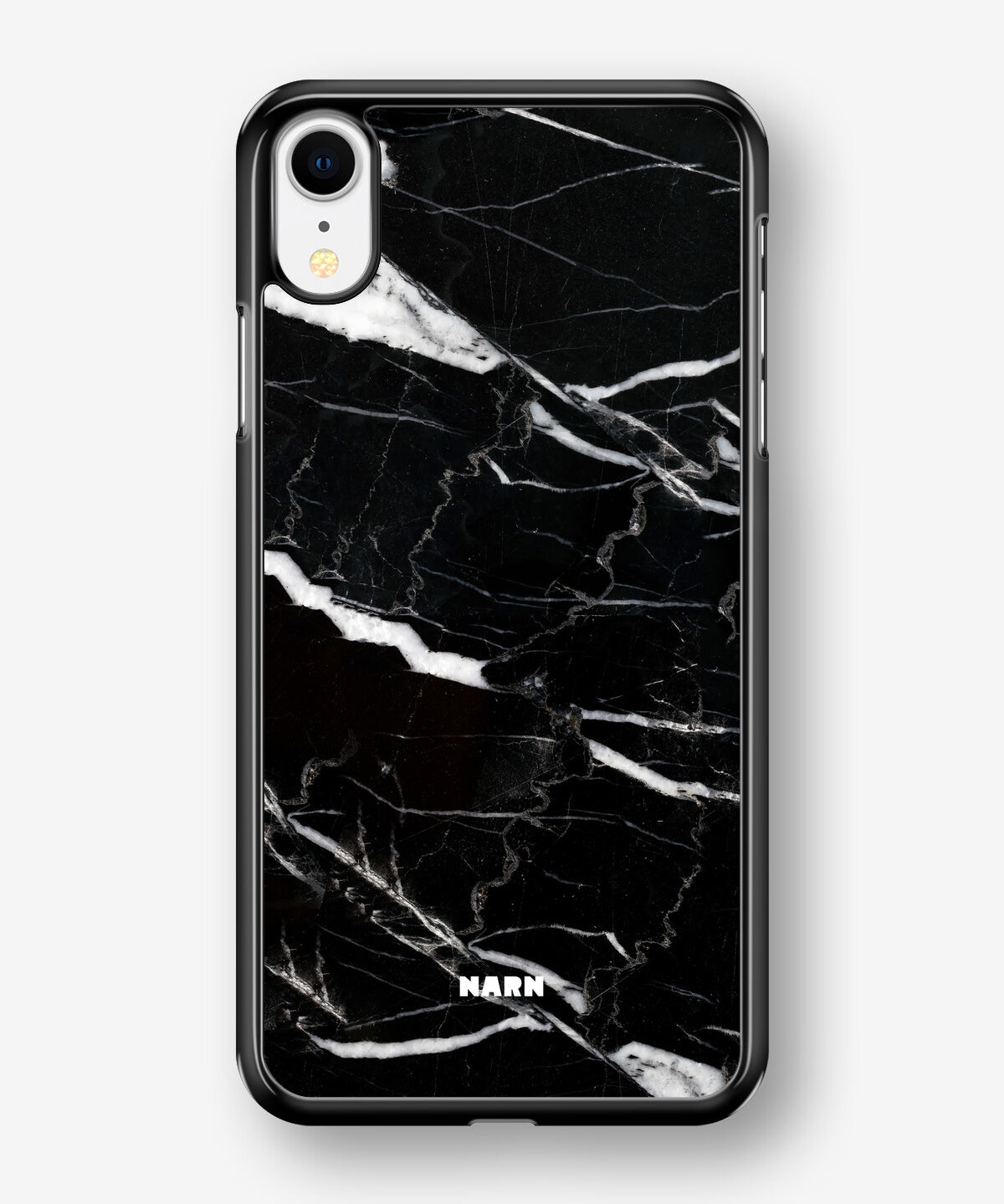 iPhone XR Hard Case – Black Marble - View 1
