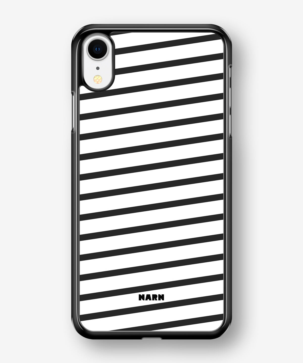 iPhone XR Hard Case – Black Stripes - View 1