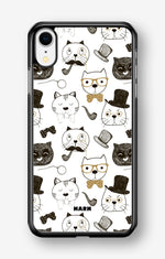 iPhone XR Hard Case – Cartoon Cats - View 1