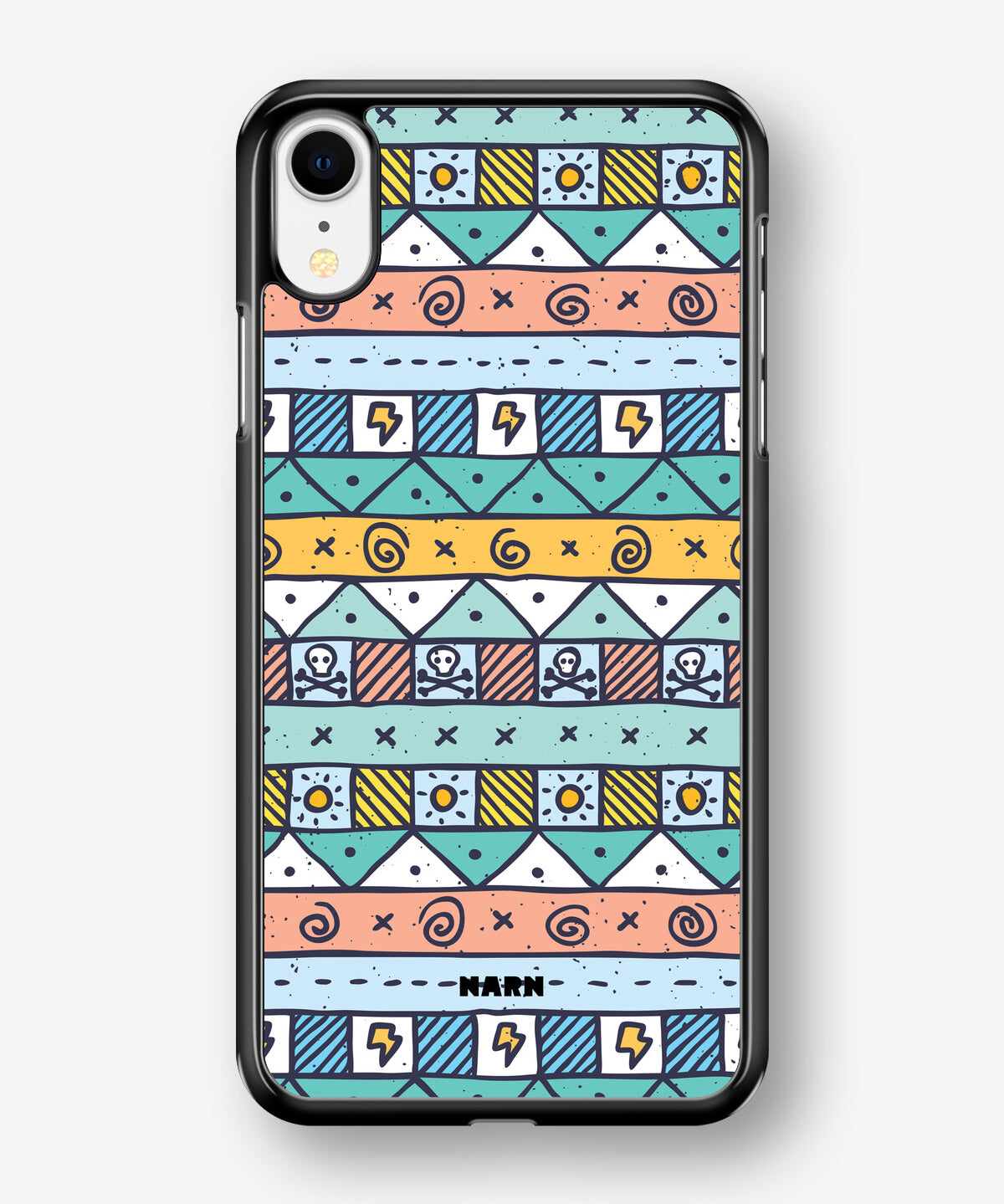 iPhone XR Hard Case – Cute Pattern - View 1