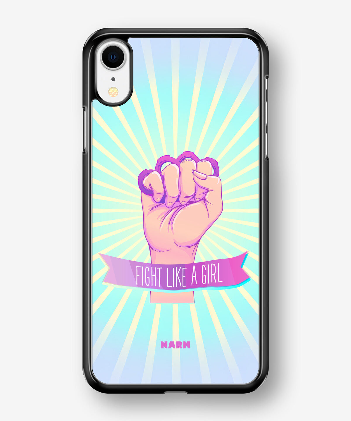 iPhone XR Hard Case – Fight Like A Girl - View 1