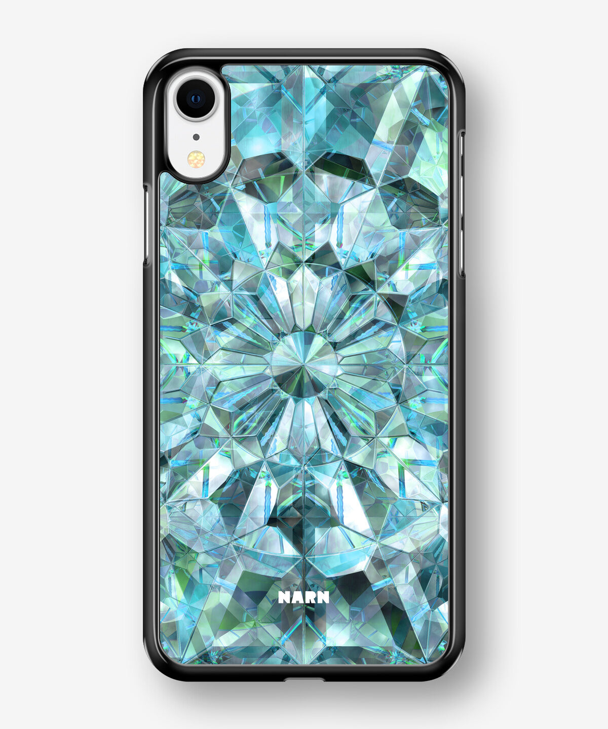 iPhone XR Hard Case – Green Crystals - View 1