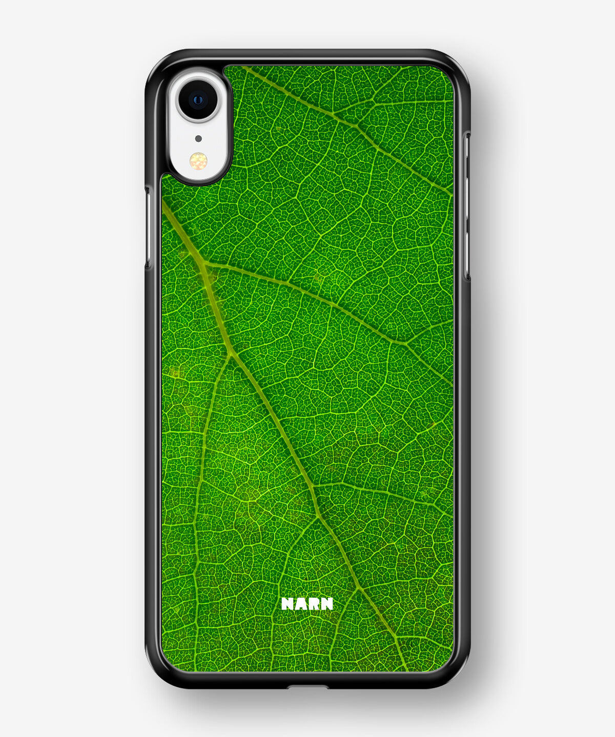 iPhone XR Hard Case – Green Leafy - View 1