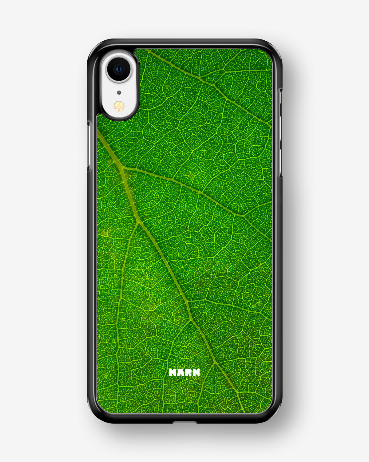 iPhone XR Hard Case – Green Leafy - View 1