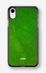 iPhone XR Hard Case – Green Leafy - View 1