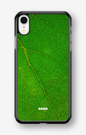 iPhone XR Hard Case – Green Leafy - View 1