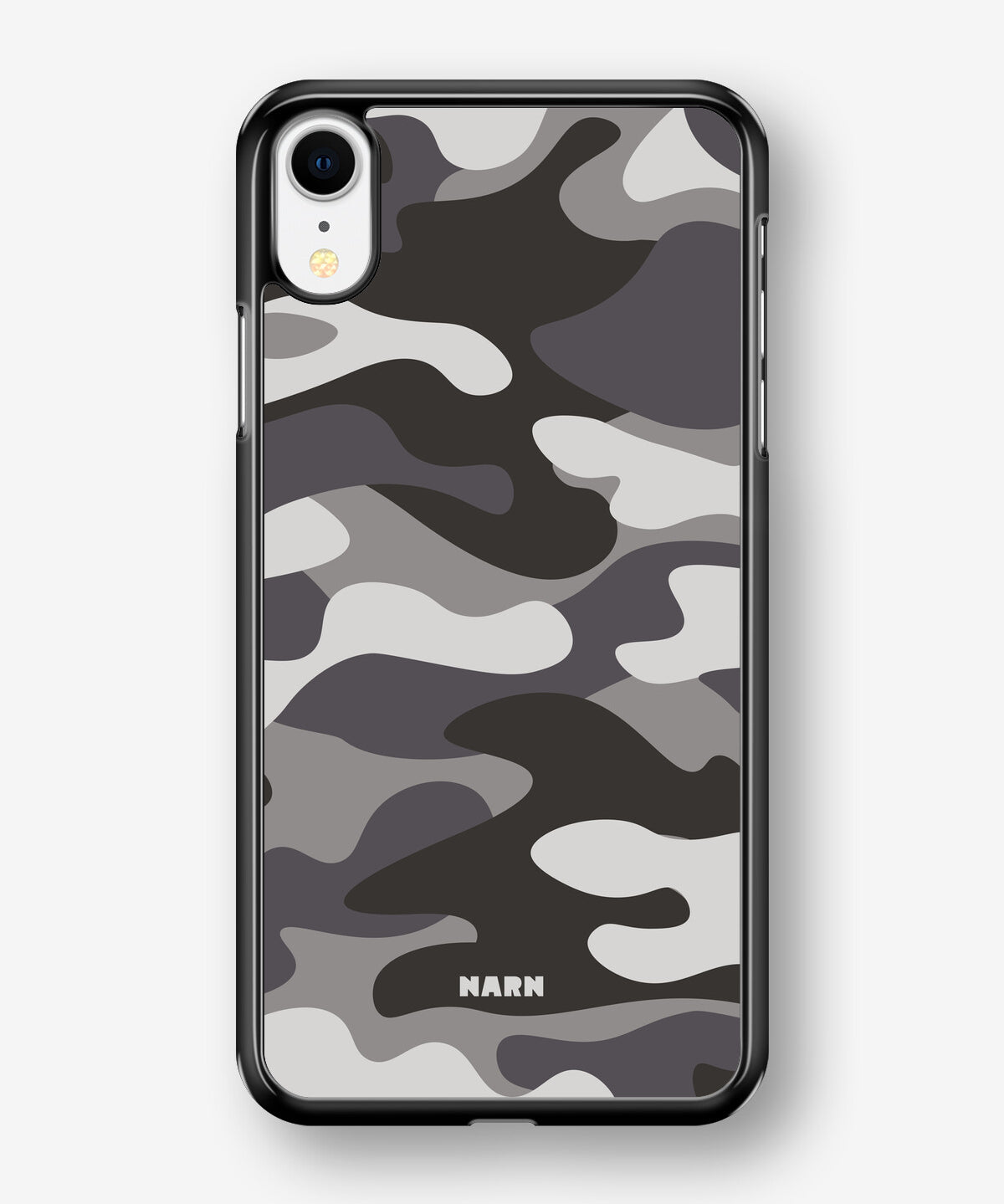 iPhone XR Hard Case – Grey Camo - View 1