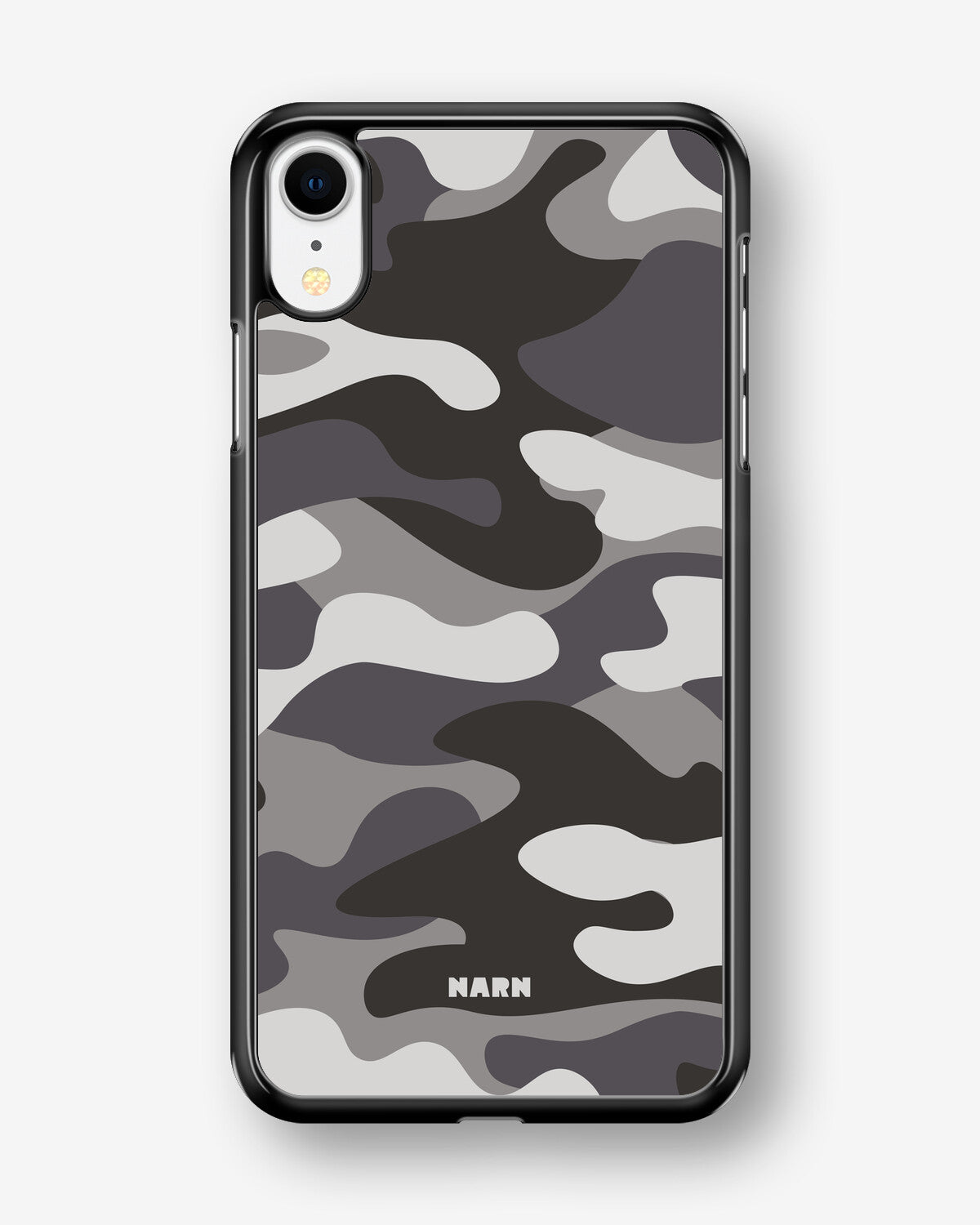 iPhone XR Hard Case – Grey Camo - View 1