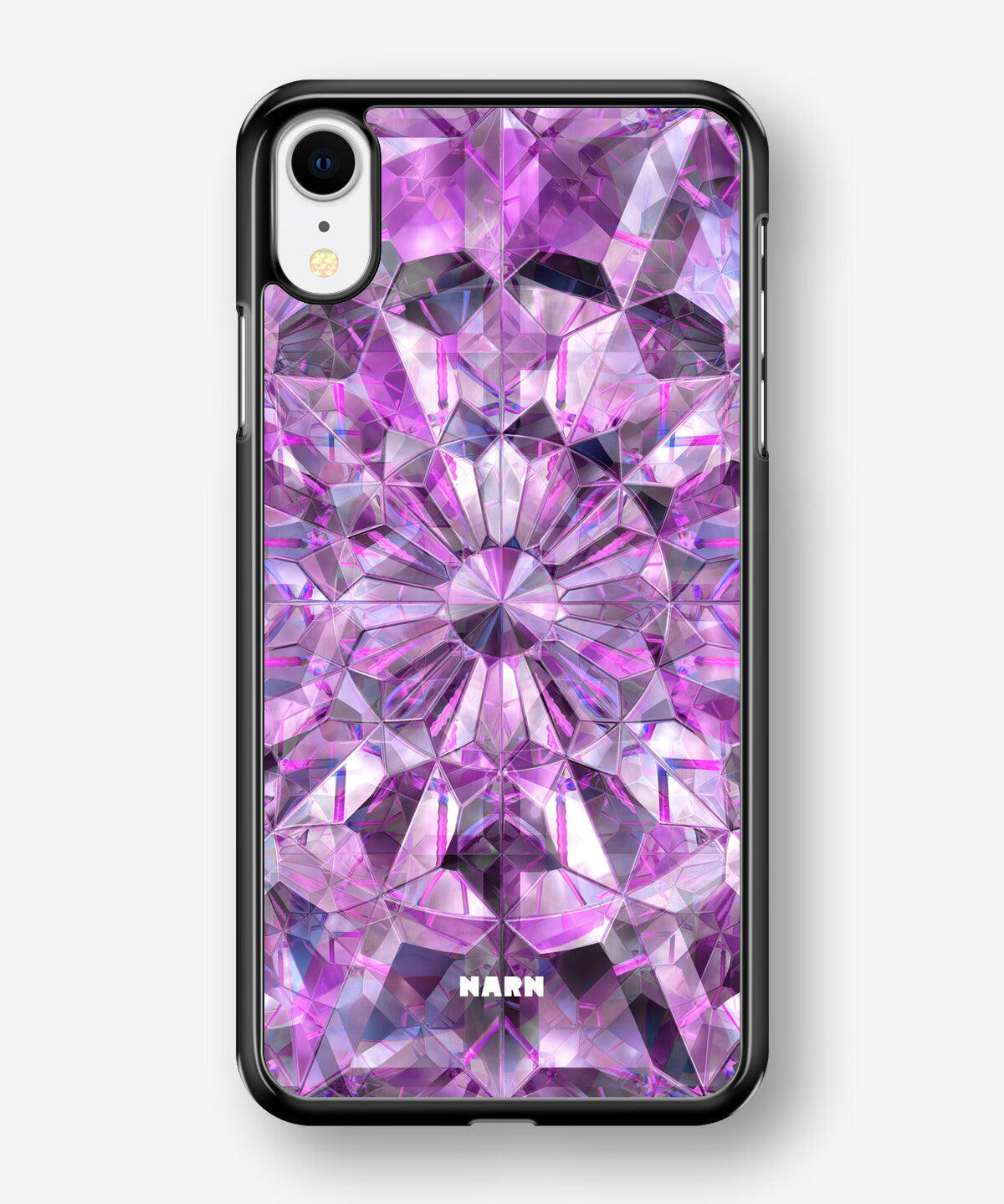 iPhone XR Hard Case – Lavender Crystals - View 1
