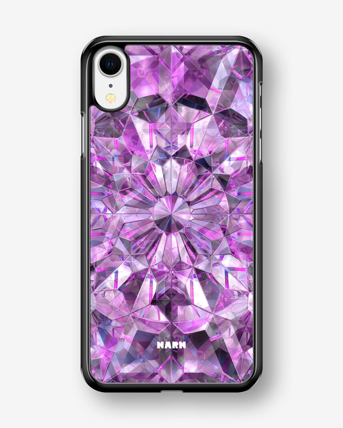 iPhone XR Hard Case – Lavender Crystals - View 1