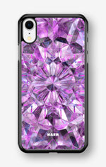iPhone XR Hard Case – Lavender Crystals - View 1