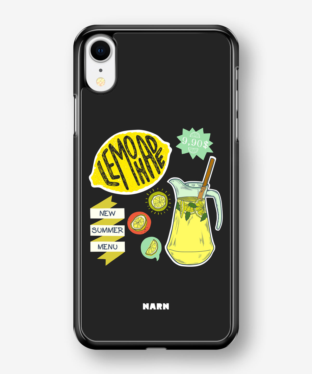 iPhone XR Hard Case – Lemon Summer - View 1