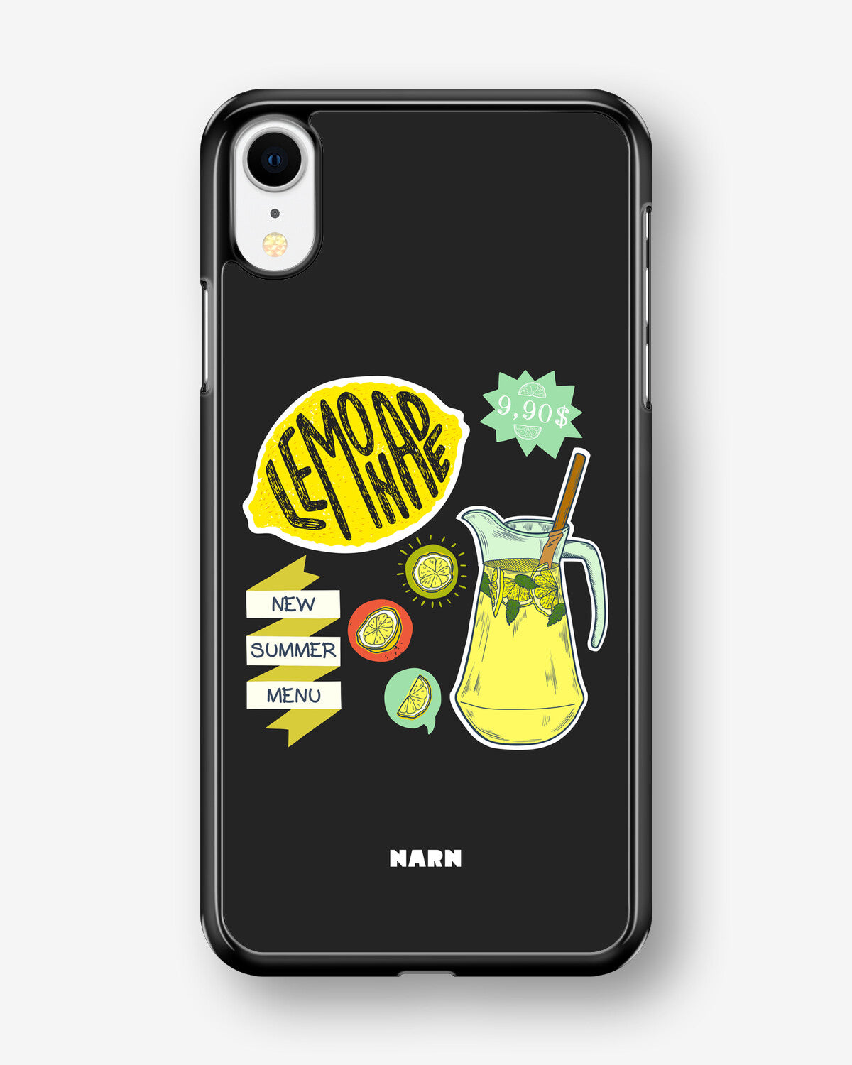 iPhone XR Hard Case – Lemon Summer - View 1