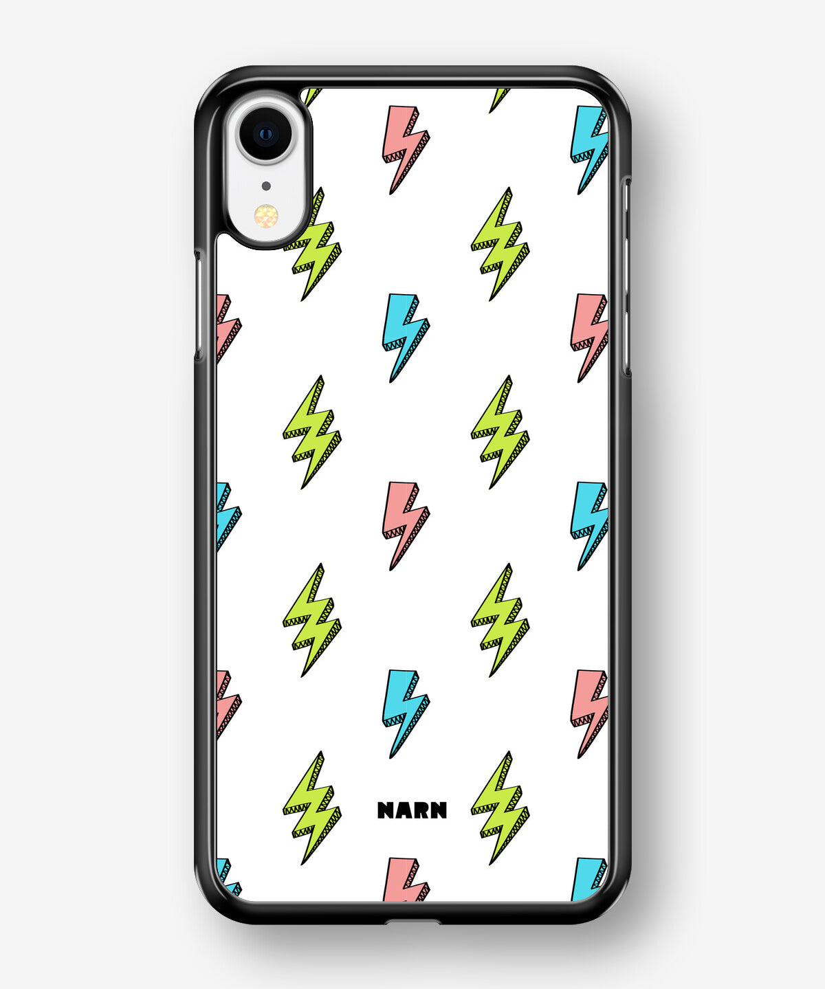 iPhone XR Hard Case – Lightning Bolts - View 1