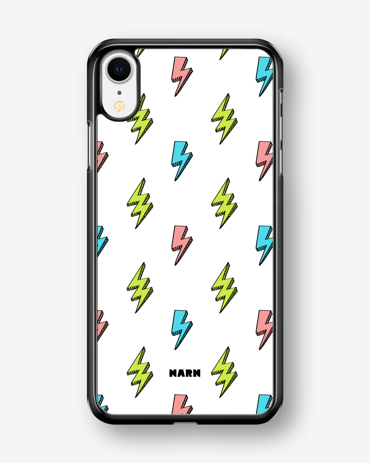 iPhone XR Hard Case – Lightning Bolts - View 1