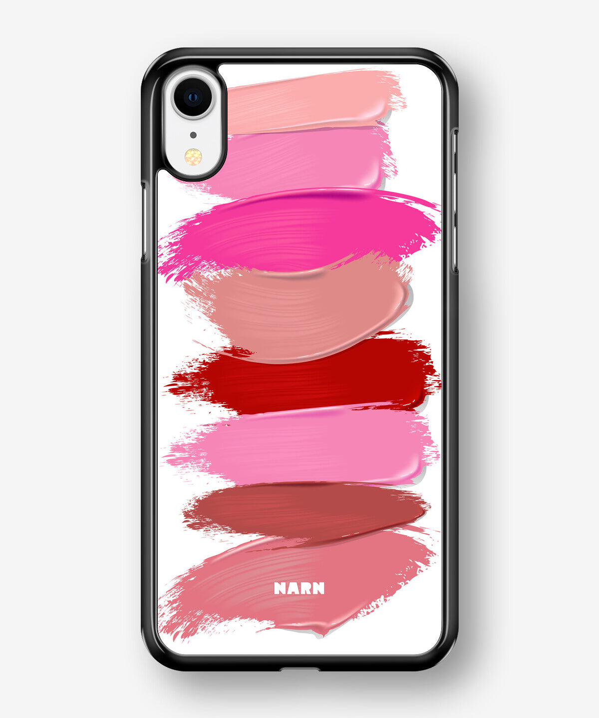 iPhone XR Hard Case – Lipstick Smears - View 1