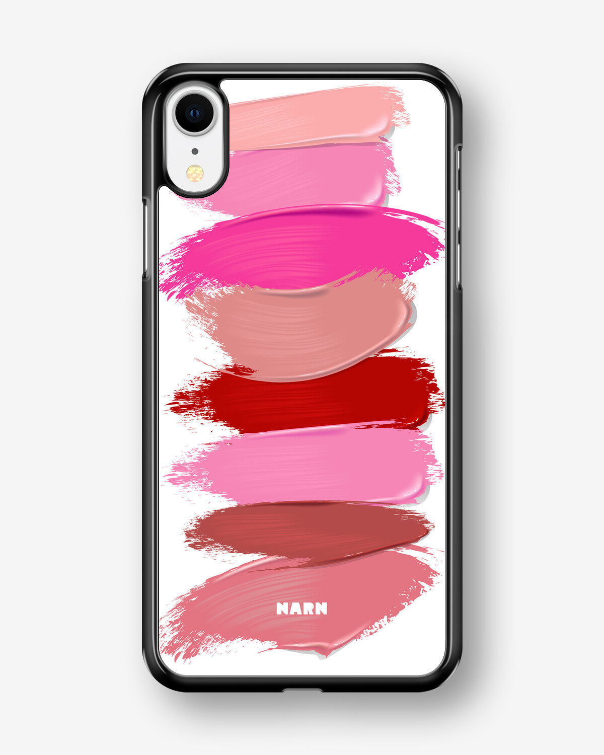 iPhone XR Hard Case – Lipstick Smears - View 1