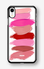 iPhone XR Hard Case – Lipstick Smears - View 1