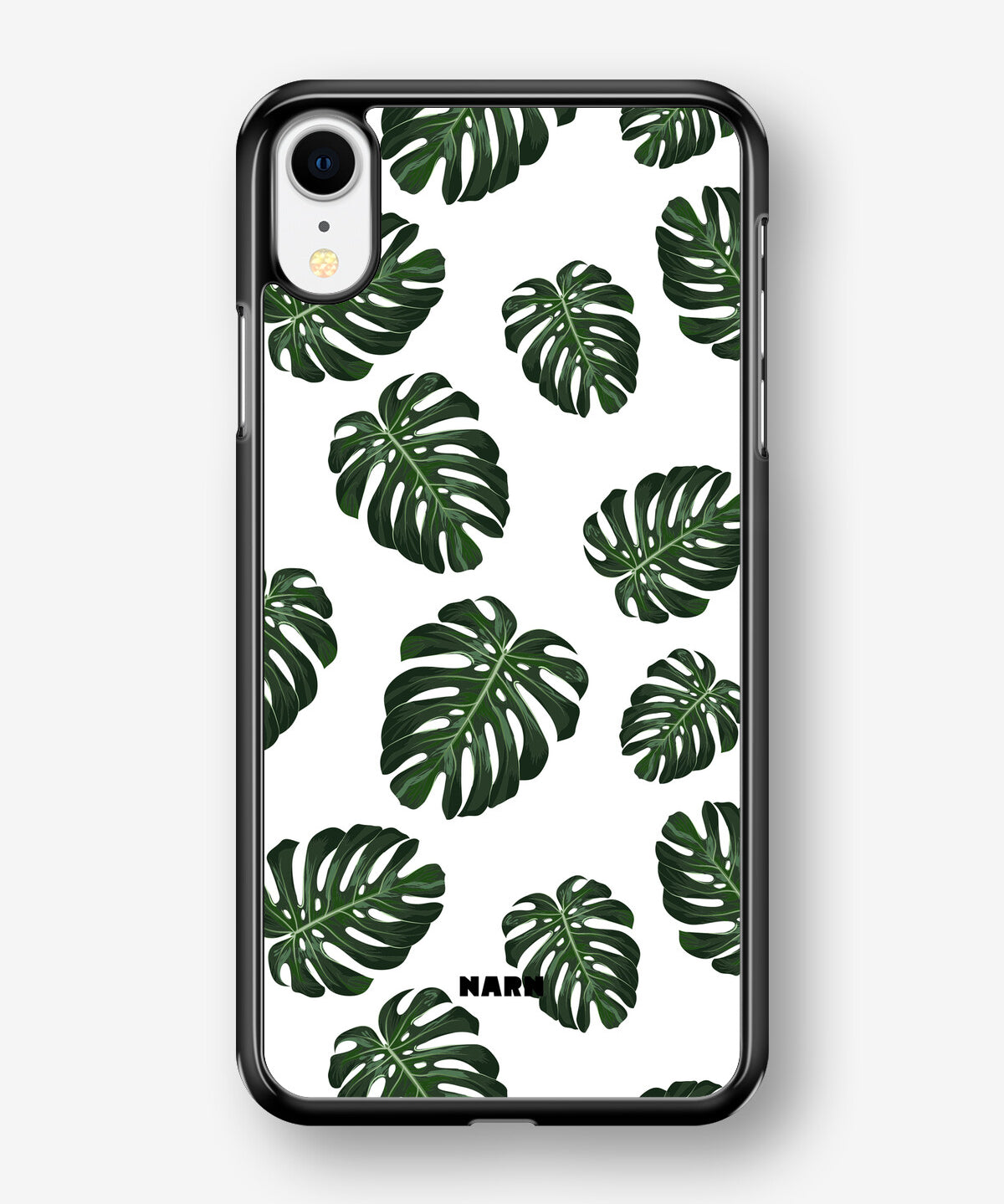 iPhone XR Hard Case – Monstera Pattern - View 1