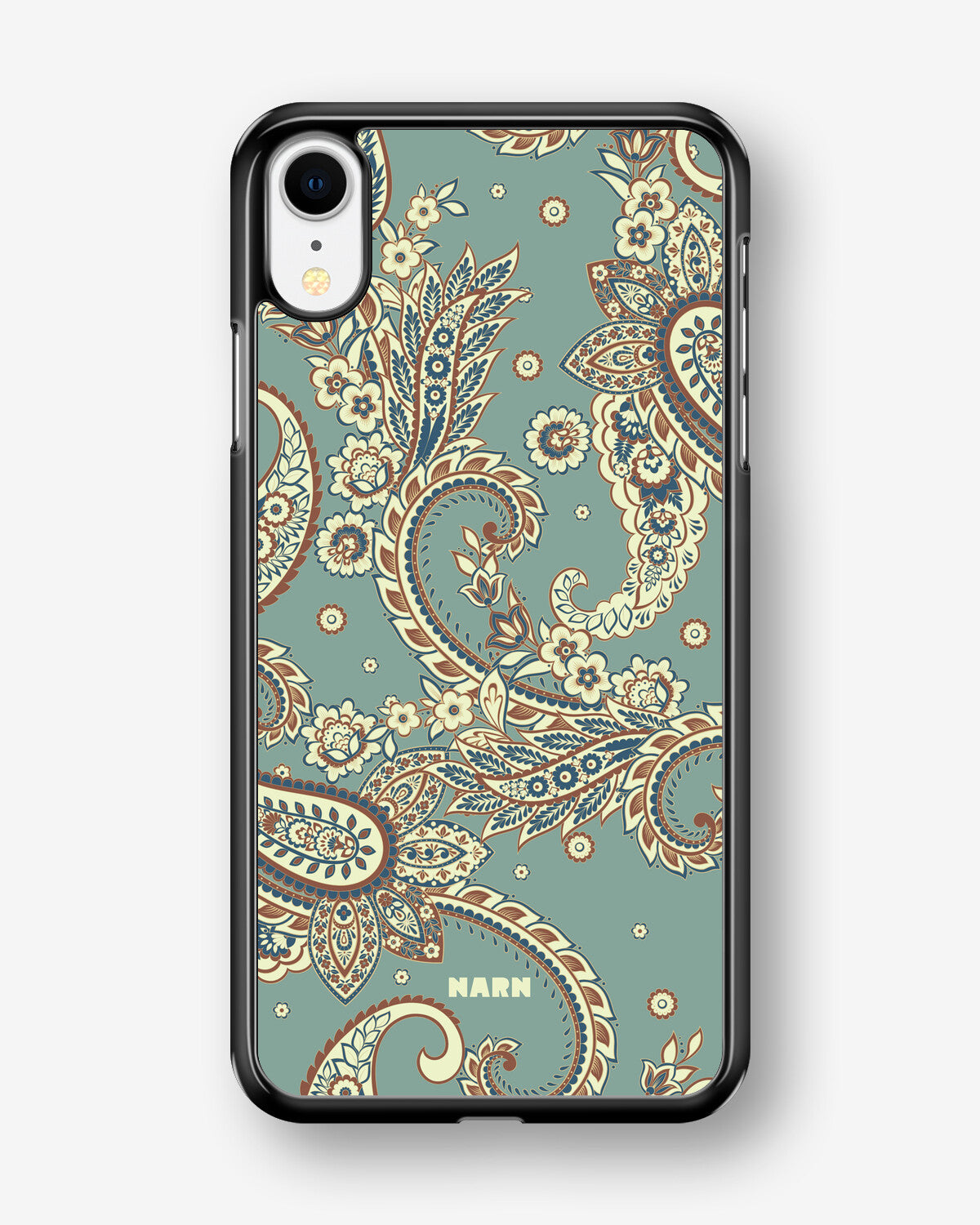 iPhone XR Hard Case – Paisley Green - View 1