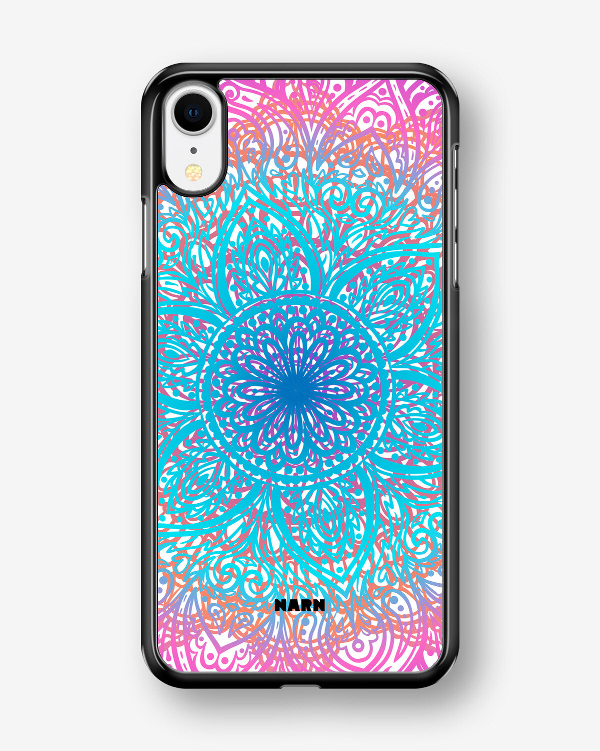 iPhone XR Hard Case – Pastel Mandala - View 1