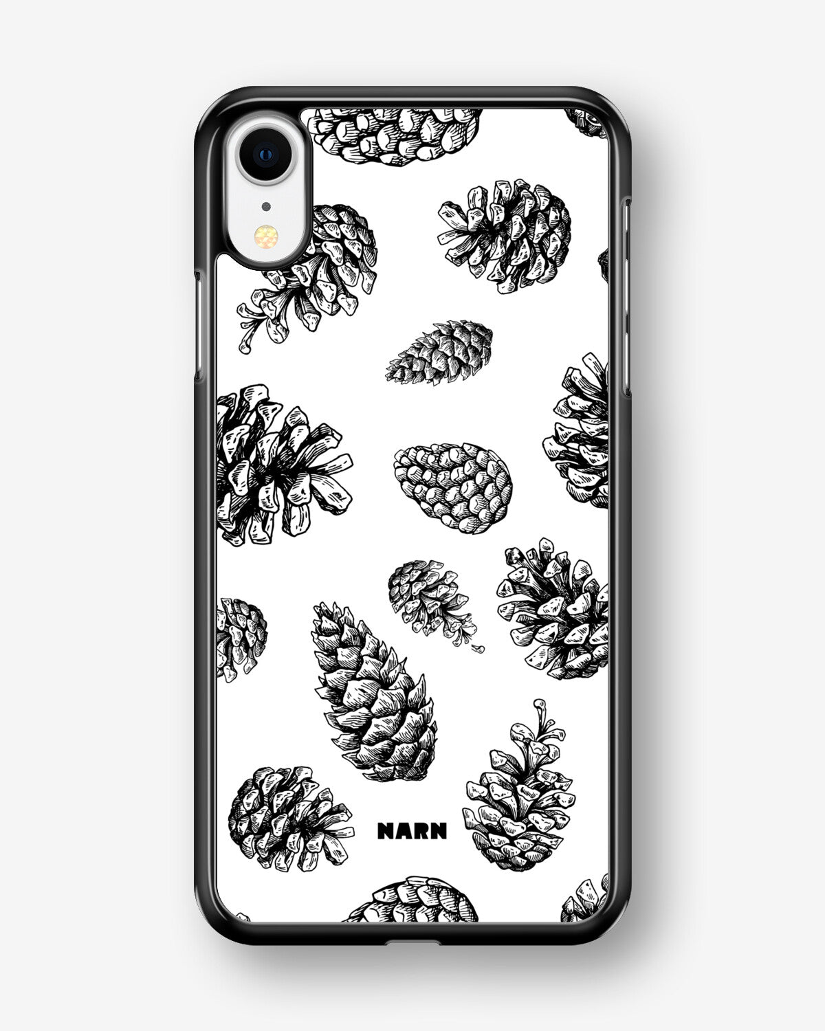iPhone XR Hard Case – Pine Cones - View 1