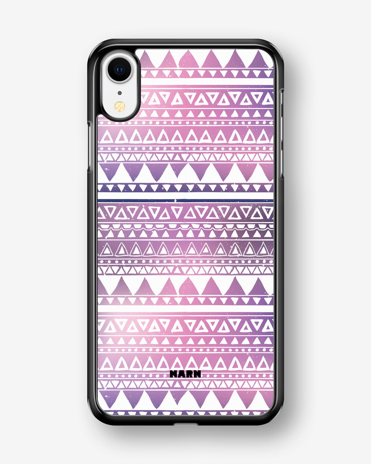 iPhone XR Hard Case – Purple Aztec - View 1