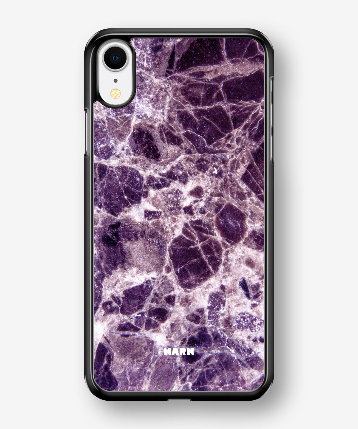 iPhone XR Hard Case – Purple Marble - View 1