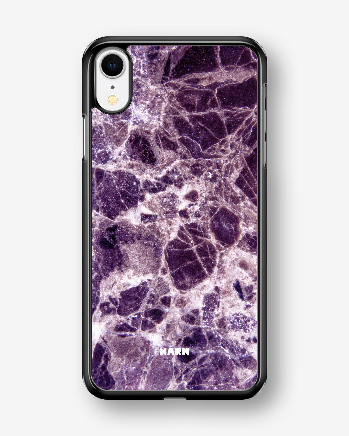 iPhone XR Hard Case – Purple Marble - View 1