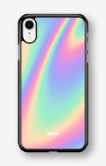 iPhone XR Hard Case – Rainbow Haze - View 1