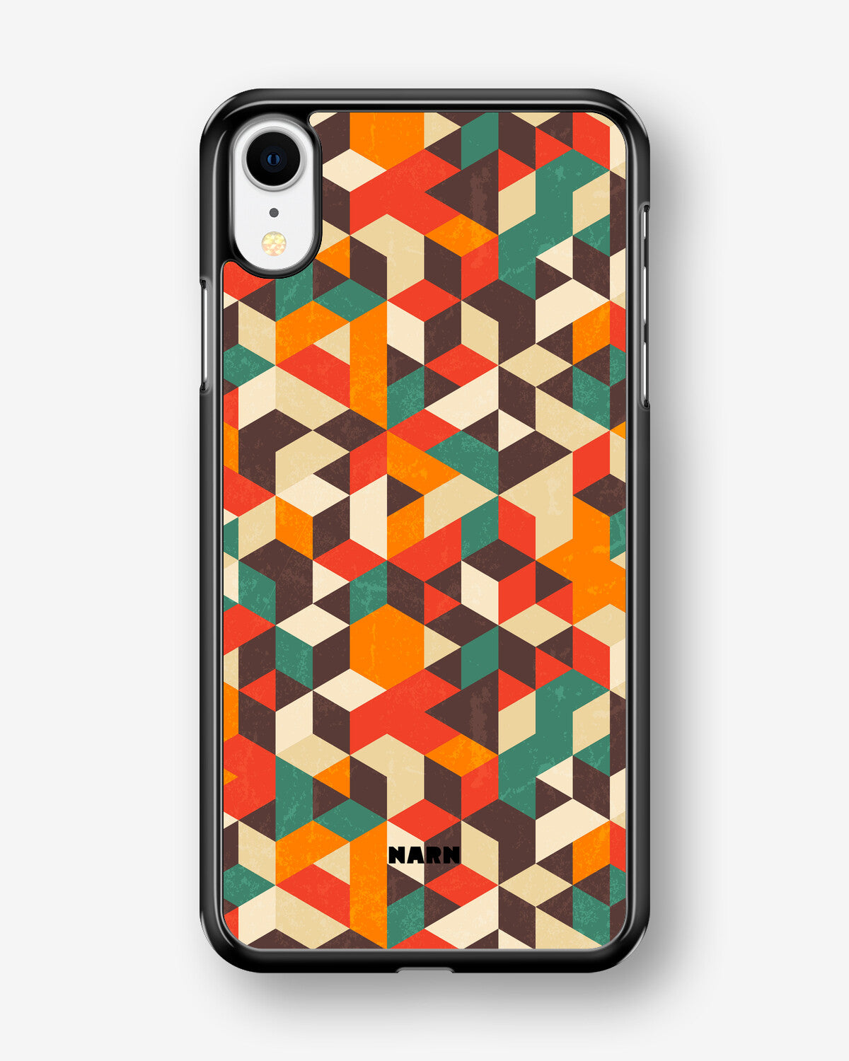 iPhone XR Hard Case – Retro Geometric - View 1