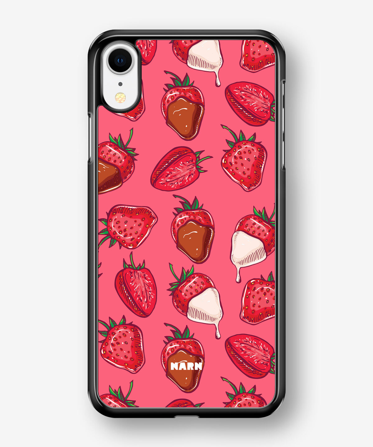 iPhone XR Hard Case – Strawberry Chocolate - View 1