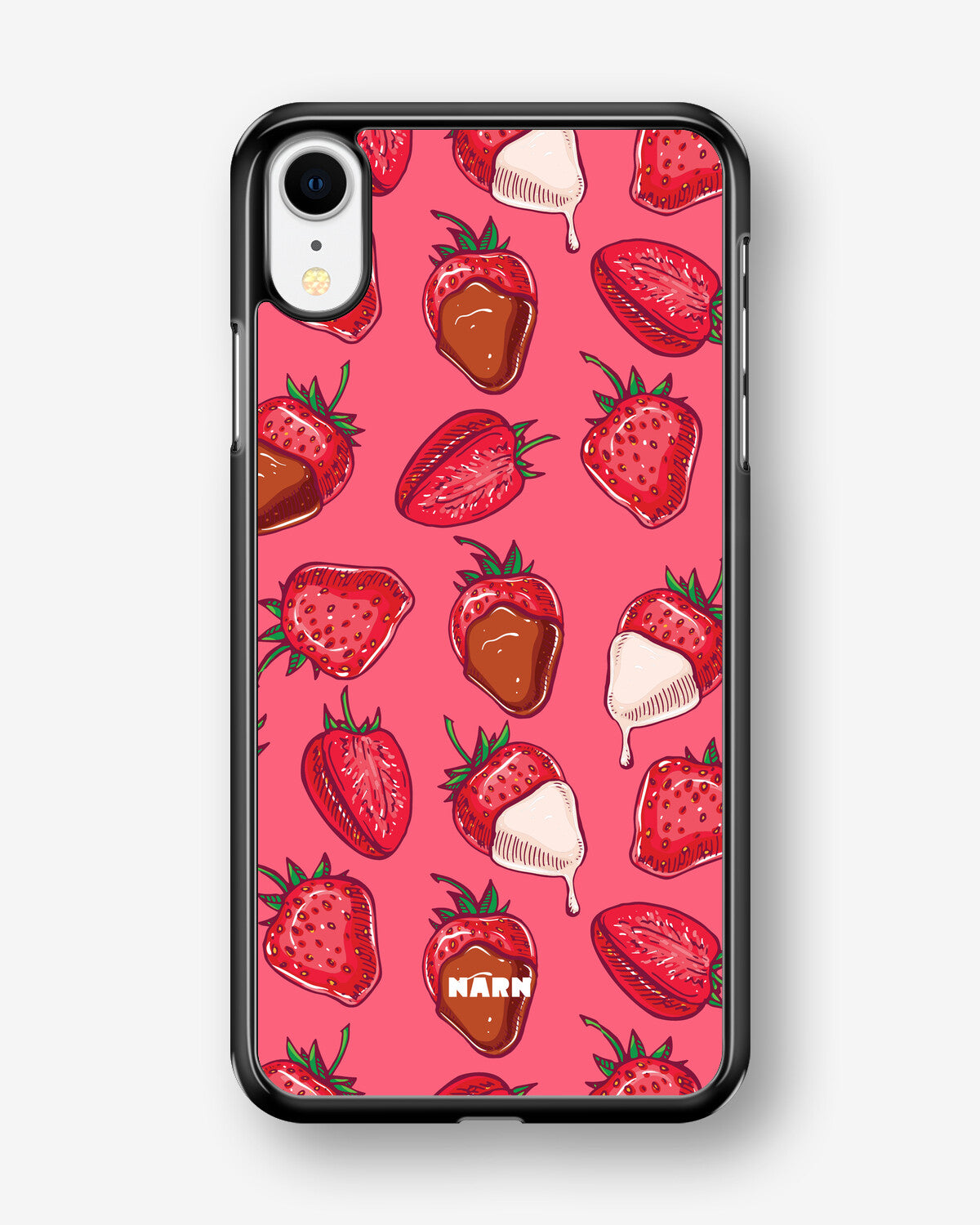 iPhone XR Hard Case – Strawberry Chocolate - View 1