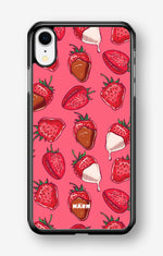 iPhone XR Hard Case – Strawberry Chocolate - View 1